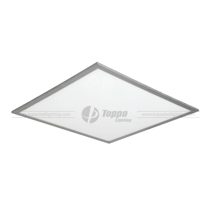110-120lm/w Silver Frame Ceiling Mounted LED Panel Light