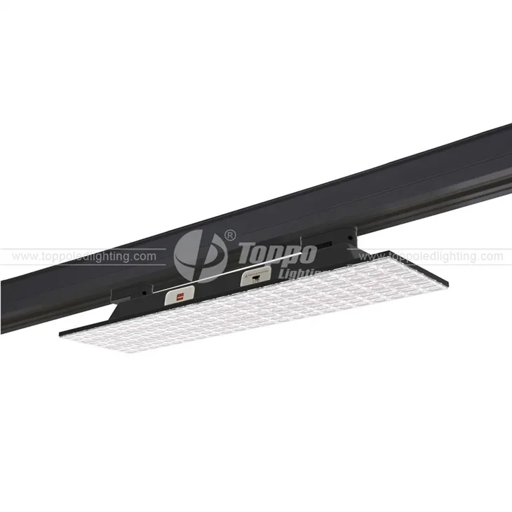 IP40 Indoor Use only 130-150LM/w LED Track Panel