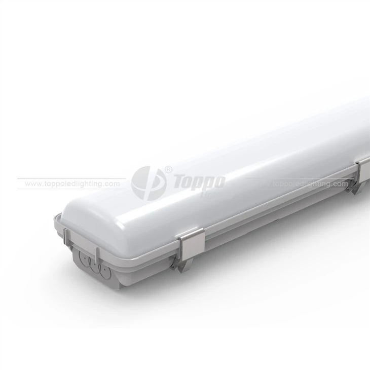 IP65 Microwave Sensor Tri-proof Light GS SAA 50000 Hours Life Span