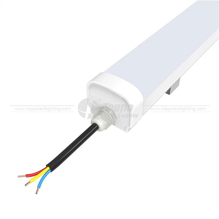 Full Plastic LED Vapor LightSingle or Double Wiring Ip65/ik10