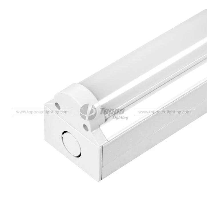 Aluminum+pc Housing Material Slim Batten Lights1-10v Dimming LED Fluorescent Tube Fixtures 2ft/4ft/5ft/8ft