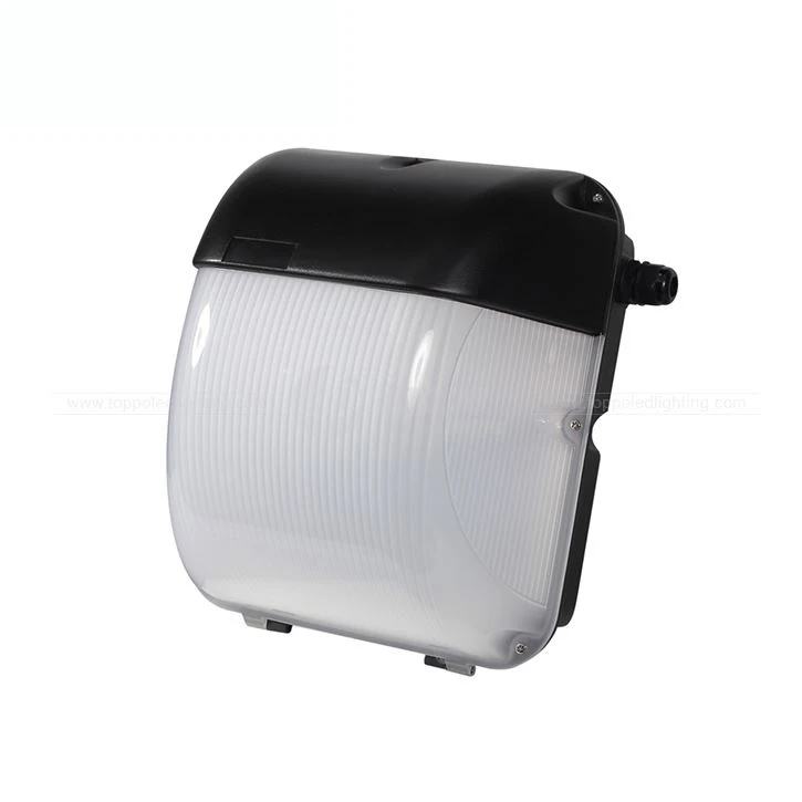 Commercial Exterior European Market Photocell Full Cutoff Retrofit Fixture Wall Mount Light Outdoor LED Wall Pack
