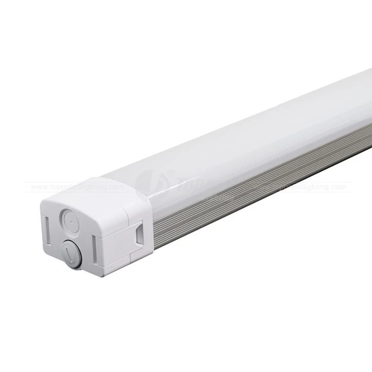 EU AC200-240V IK10 LED Tri-proof Light Aluminum and PC Cover